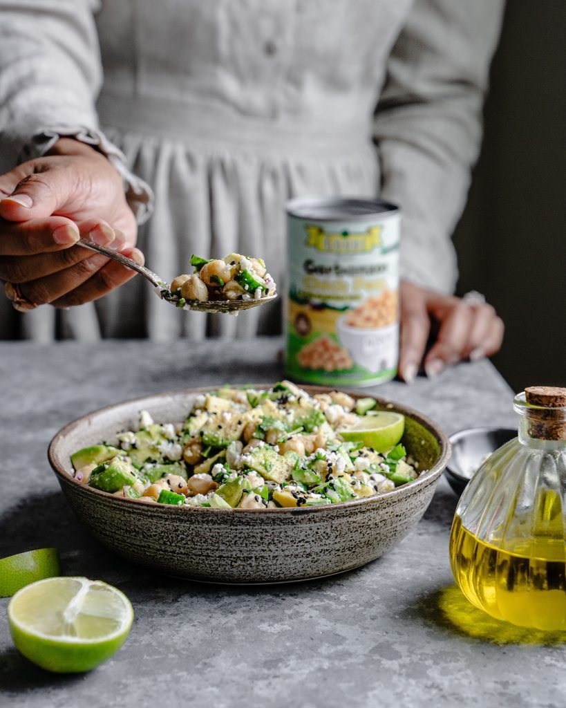 Chick pea salad