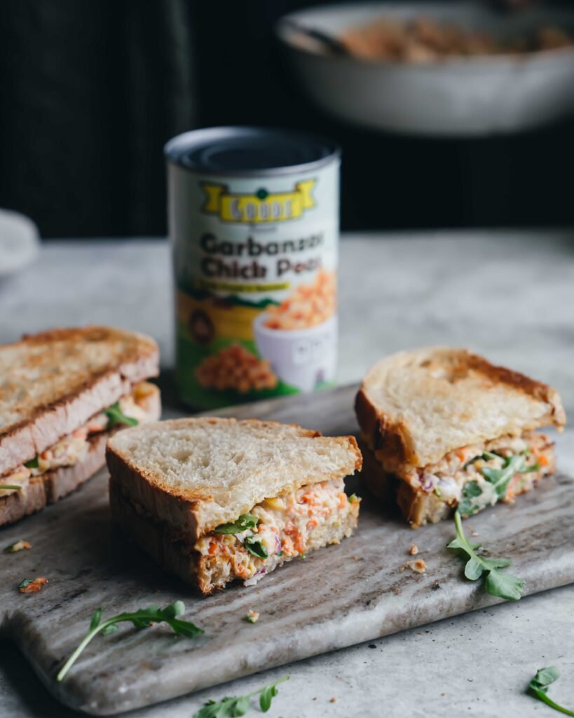 Chick pea tuna salad